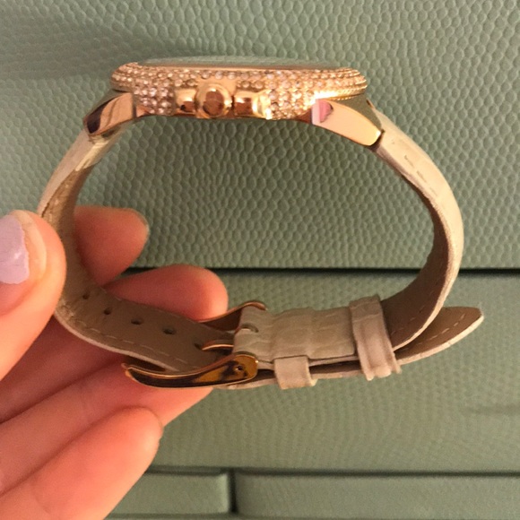 Michael Kors leather band wrist watch